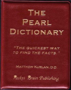 Pearl Dictionary